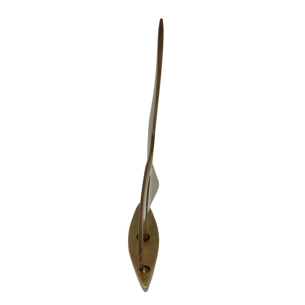 Antiqued Brass Sailboat Paperweight