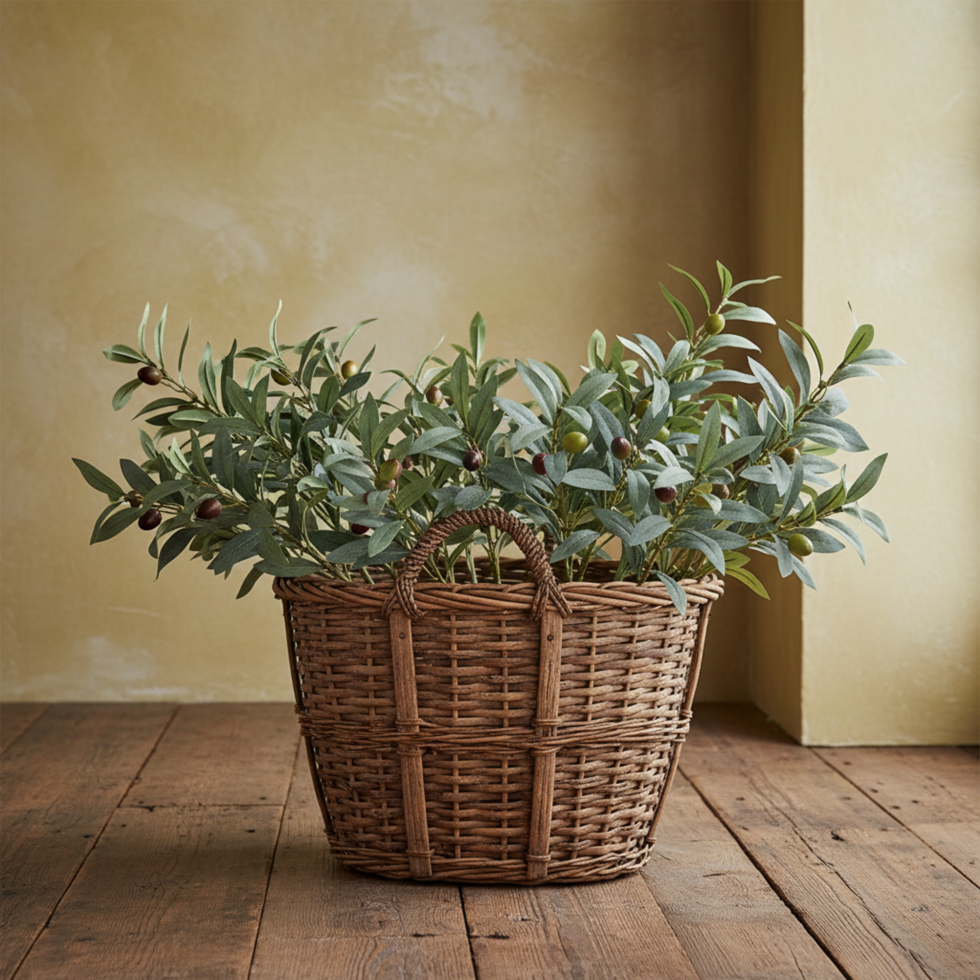 Olive Bush Stem