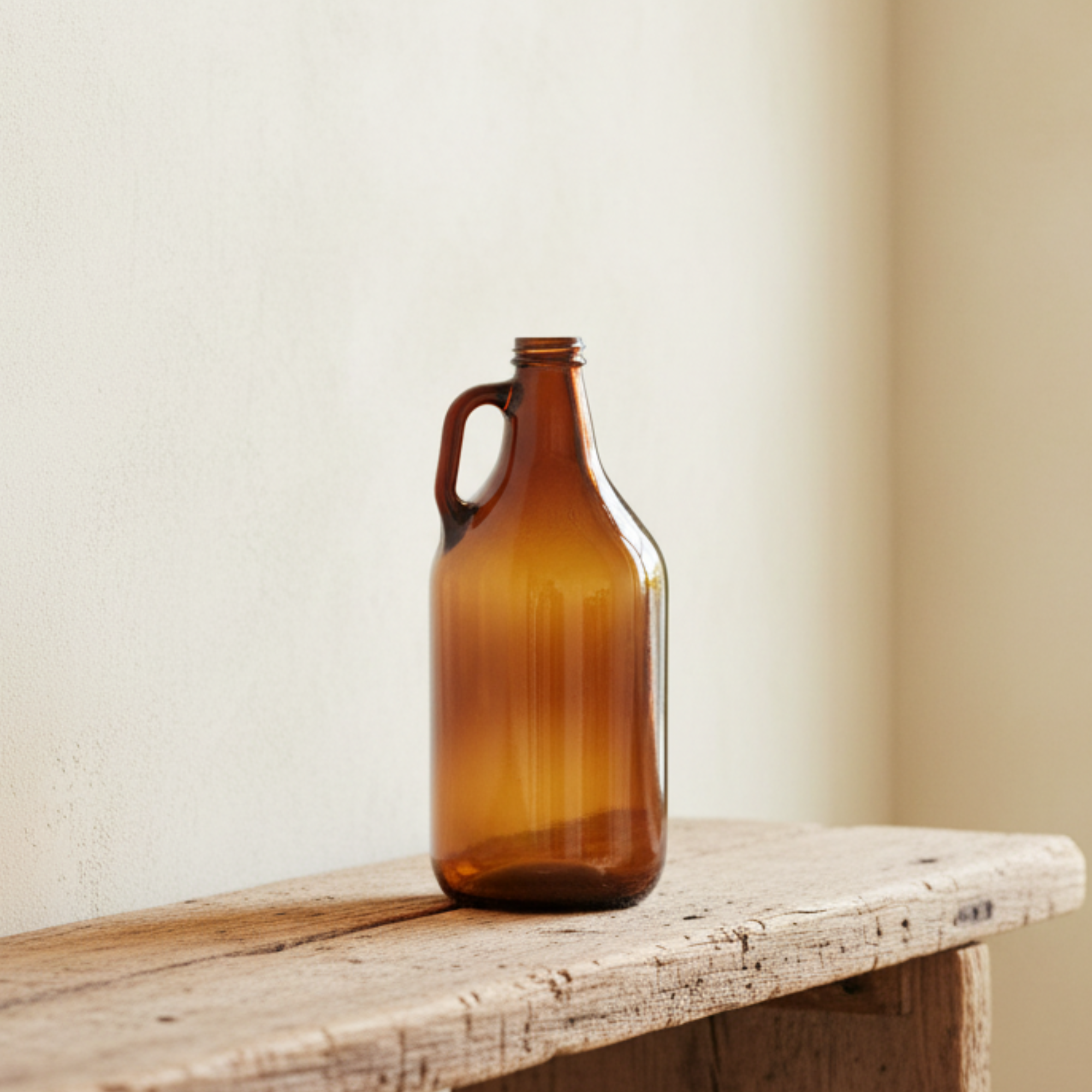Amber Mini Jug Vase