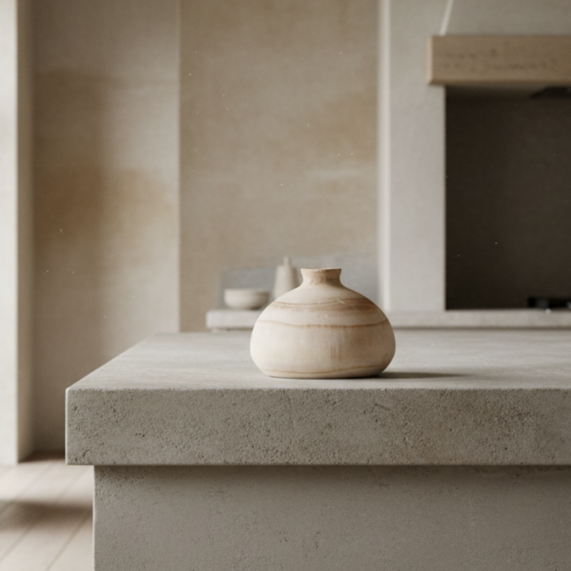 Paulownia Wood Vase