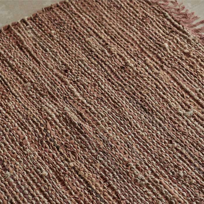 Kenzie Braided Leather Runner