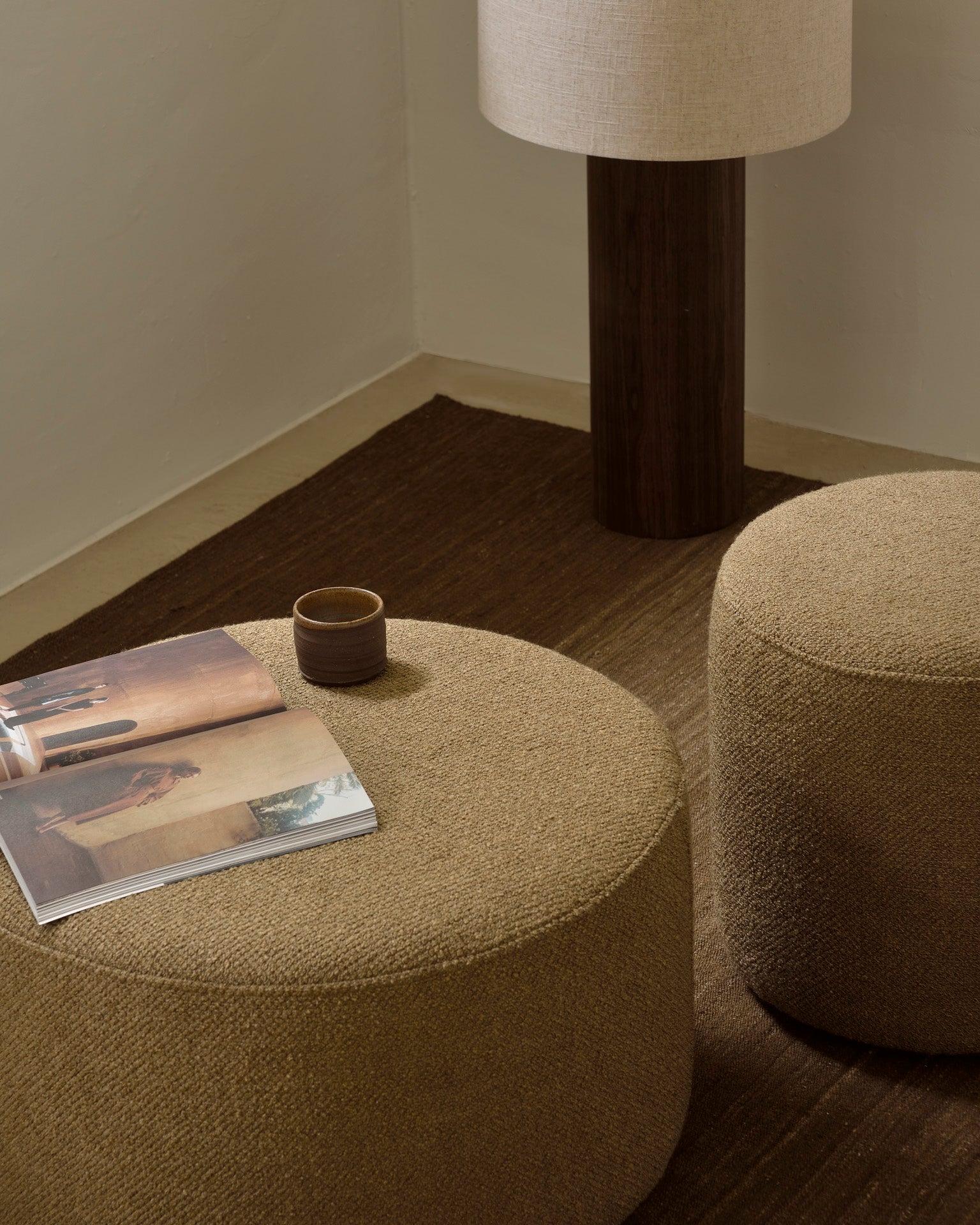 Barrow Pouf | Ginger