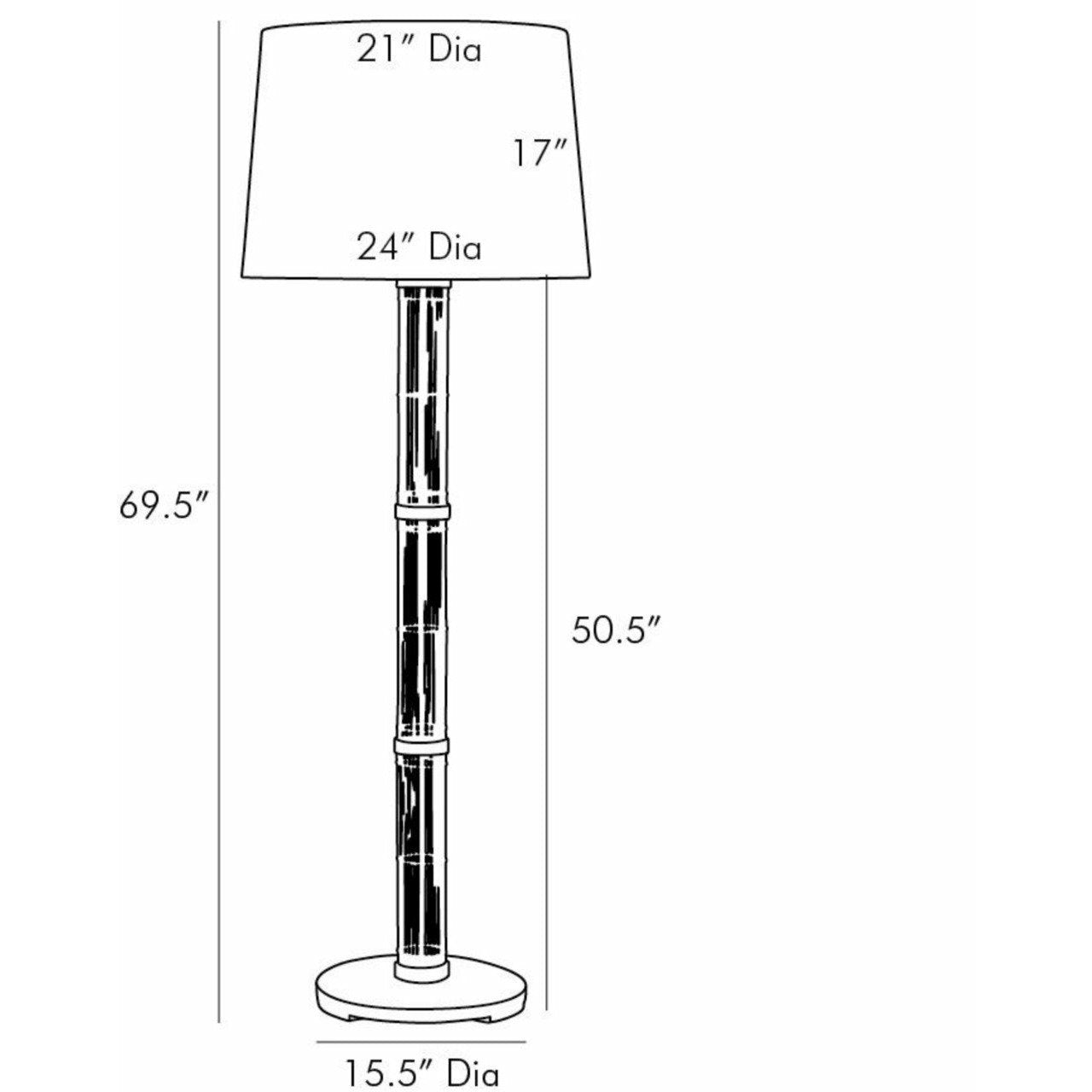 Panama Floor Lamp | Floor Sample